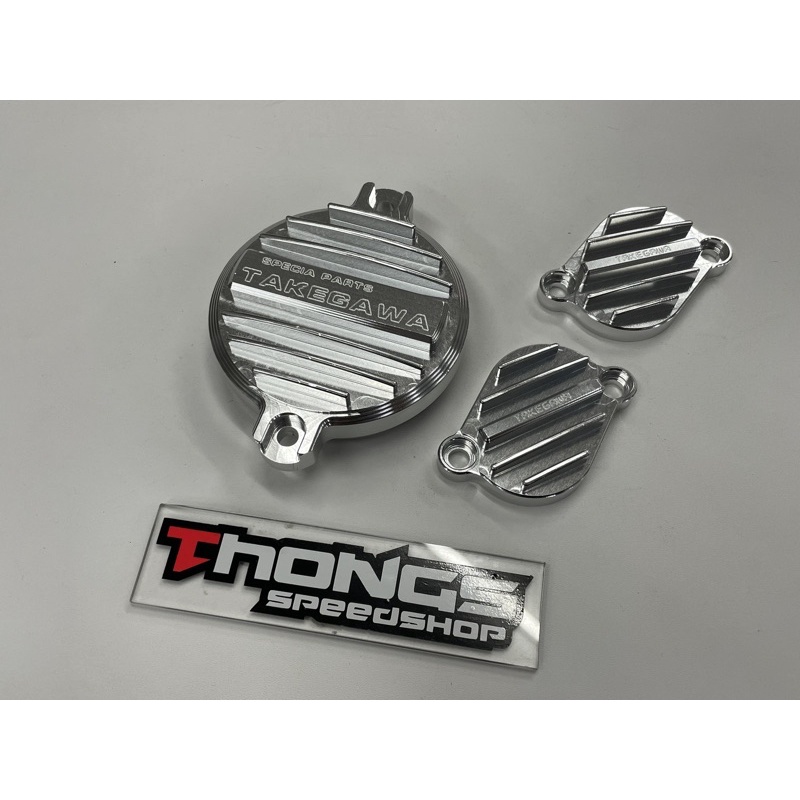 TUTUP BLOK & HEAD MESIN SUPRA 125 / WAVE 125 CNC TAKEGAWA