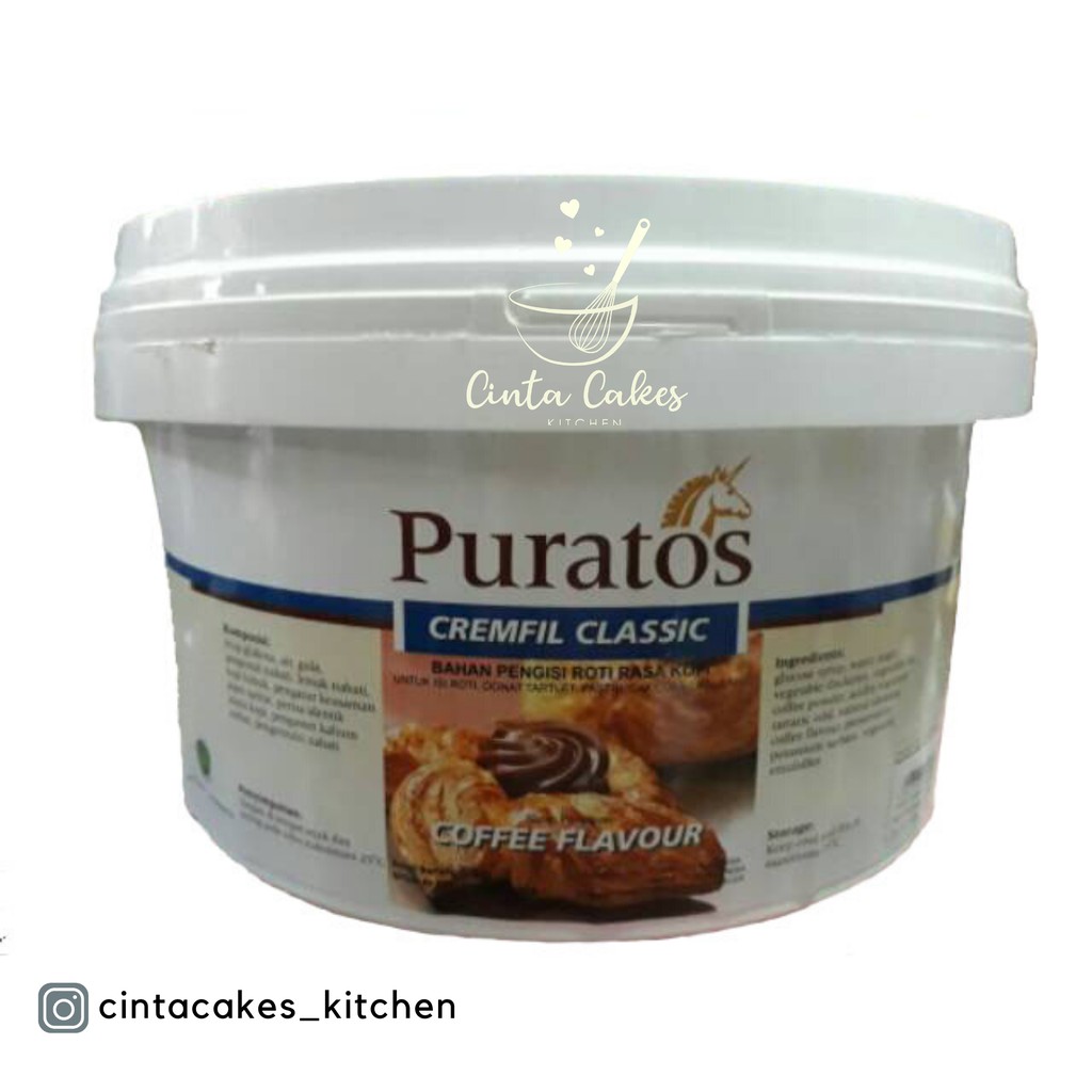 

Topping & Filling - Coffe Creamfill Puratos - Cream Coffe