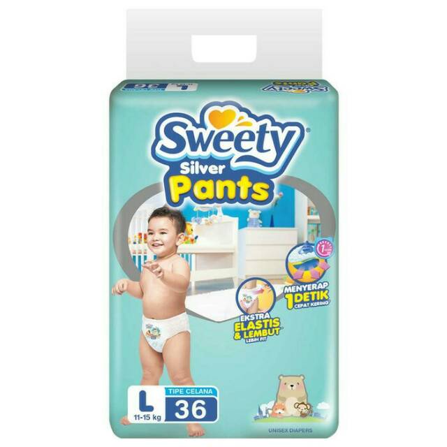 ukuran pampers sweety