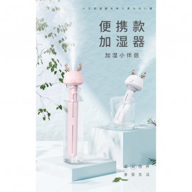 LOVELY Ultrasonic Air Humidifier Aromatherapy Portable Celup - K-J023 - White