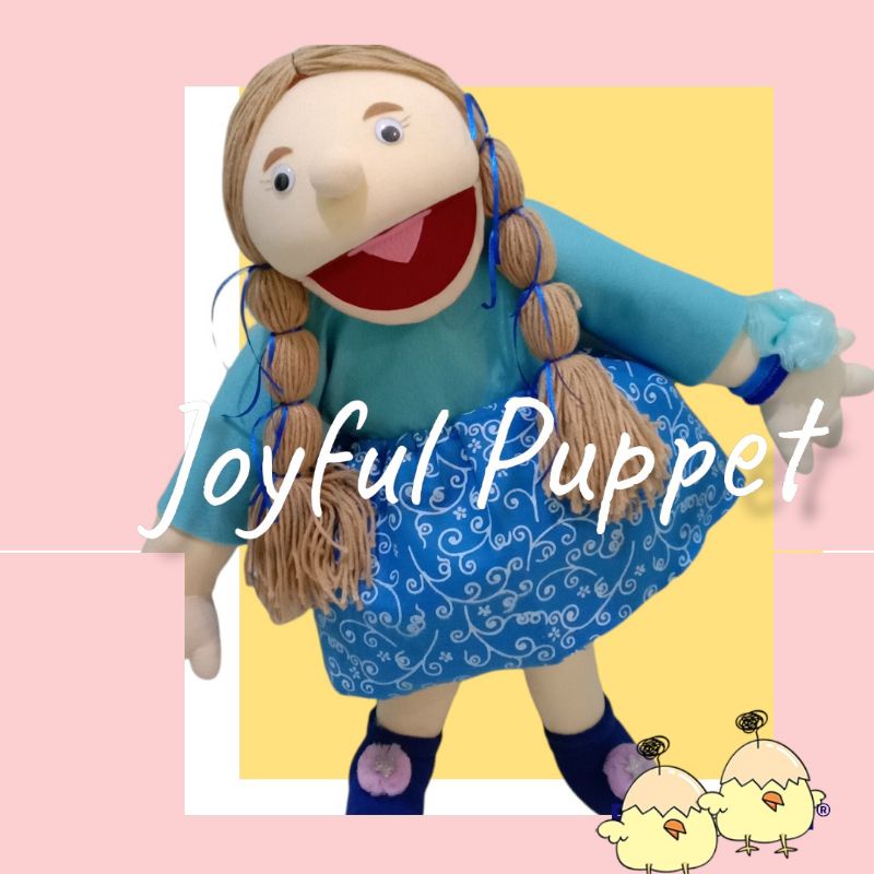 CHRISTMAS SALE Buruan Boneka muppet 75 cm MIMI BONEKA TANGAN PANGGUNG 75CM