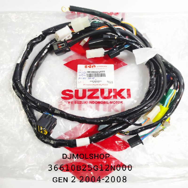 kabel body Suzuki Satria fu150 2004-2008 SGP 36610B25G12N000