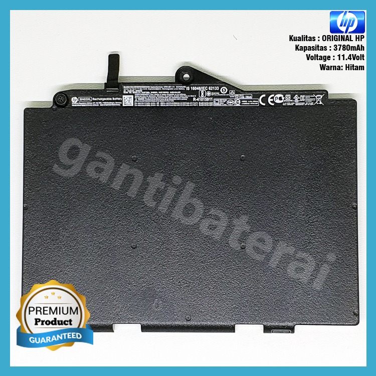 Baterai HP EliteBook 735-G5 725-G4 820-G4 820-G3 HSTNN-U86T SN03XL