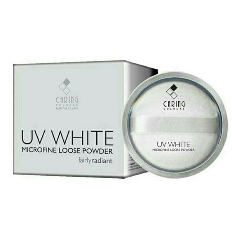 Caring Colours UV White Microfine Loose Powder
