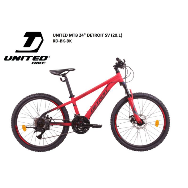 Sepeda United Detroit SV 24