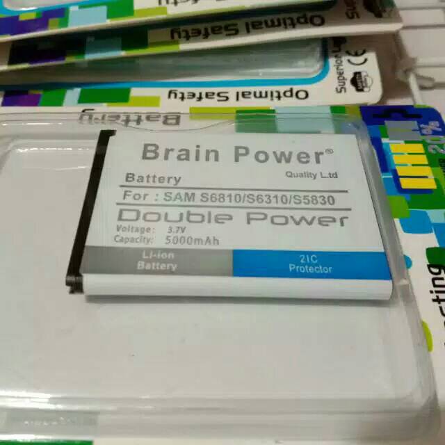 Batre Baterai Double Power Samsung Fame S6810 -s6310-s5830