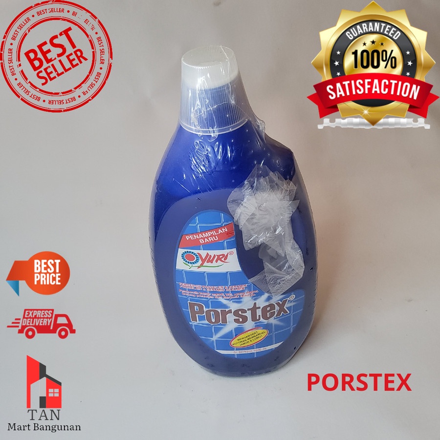 YURI Porstex Porstek Prostek Prostex Pembersih Keramik Toilet 1 liter