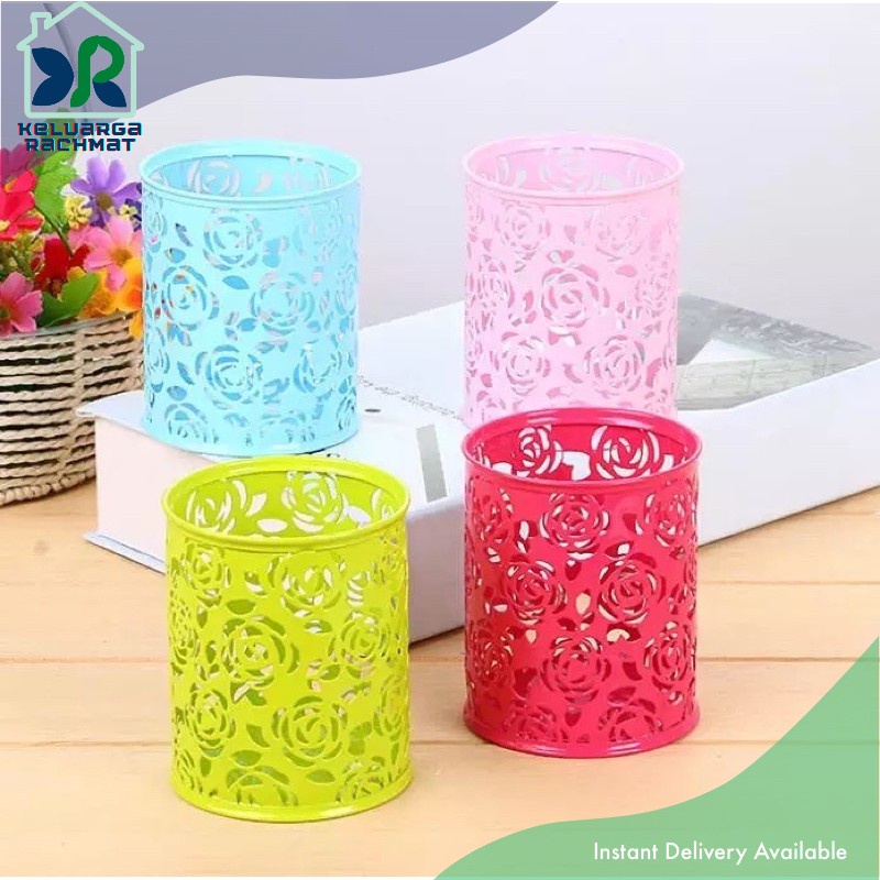 

TEMPAT PULPEN ATK BESI HITAM 9111 9109 KERANJANG ALAT TULIS KANTOR STATIONERY STORAGE