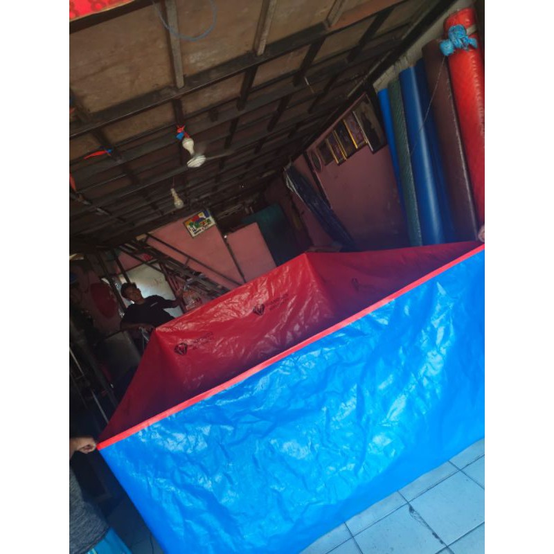 TERPAL KOLAM IKAN KOTAK 2X3X1 A12 DIAMONDS/KOLAM TERPAL/KOLAM IKAN/KOLAM A12/KOLAM KOTAK/KOLAM LELE
