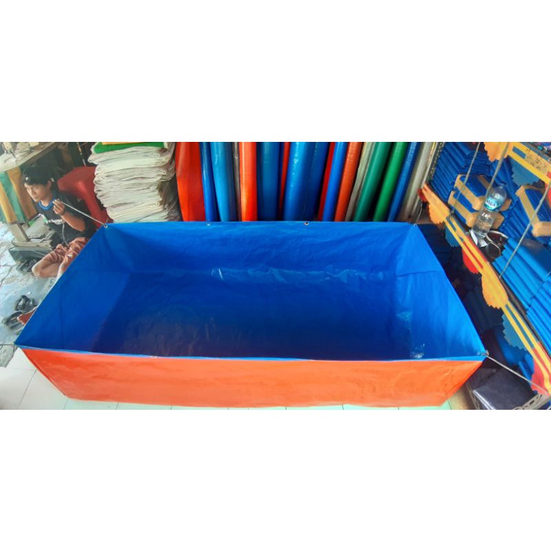 TERPAL KOLAM IKAN 200x100x50 A5 KOREA