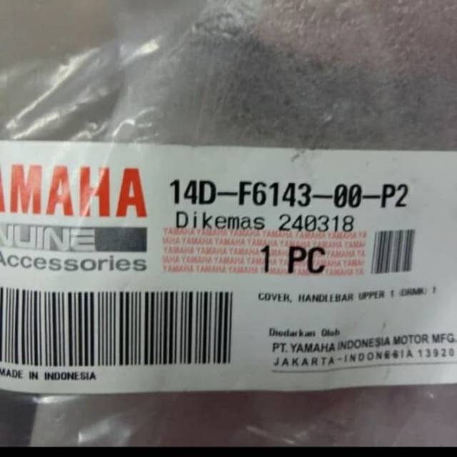 Batok Depan Mio Soul merah Maroon Orisinil YGP 14D-F6143-00-P2