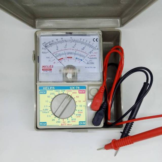 Multitester Analog/Multimeter Heles UX78