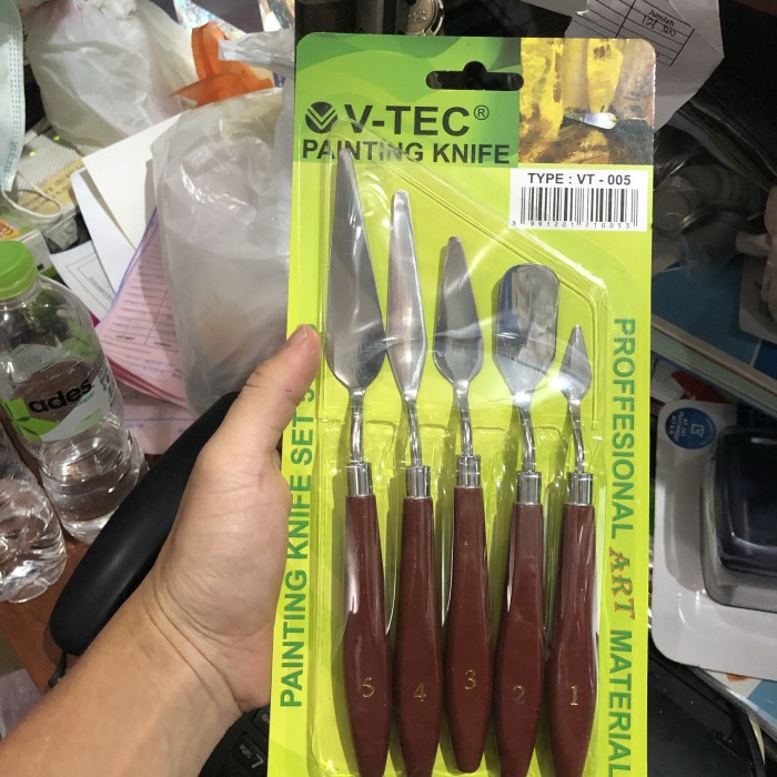 

Painting knives vtec set isi 5 besi