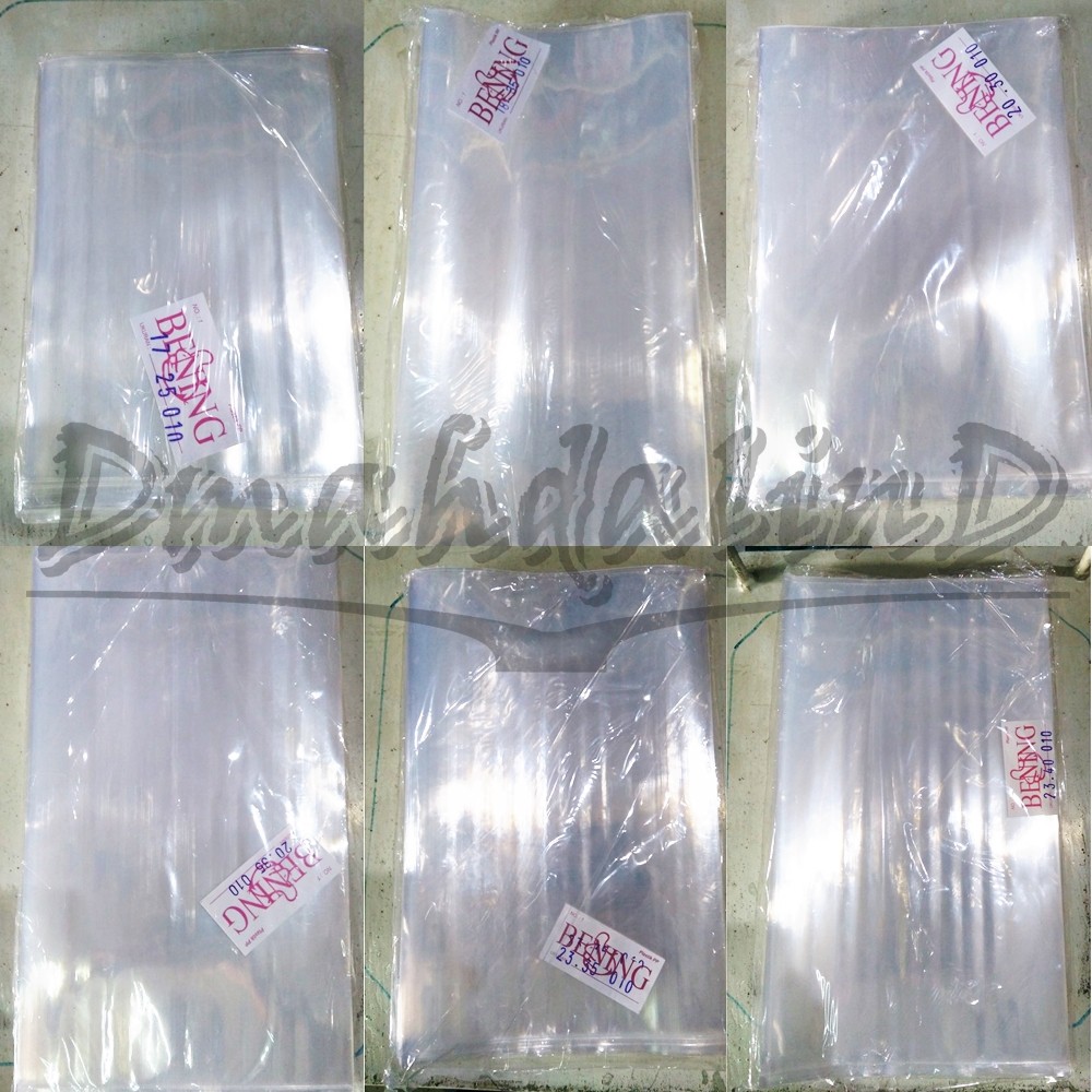 TERMURAH Plastik Bening PP 1KG 12x20 12x25 13x25 14x25 15x20 15x25 Tebal 0.10mm Kantong Plastic 1 Kg
