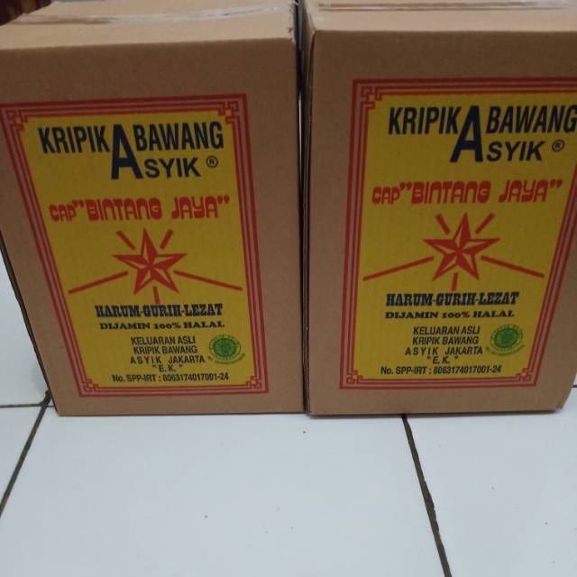 Keripik bawang asyik