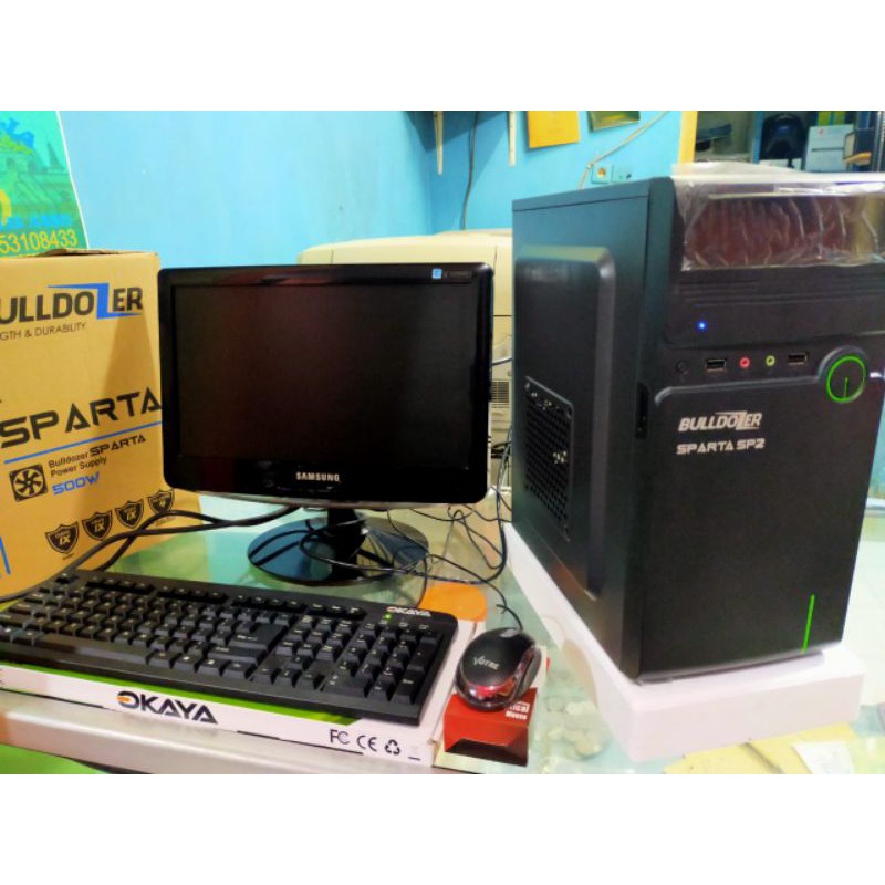 Komputer Fullset Core i7 Ram 8Gb Harddisk 500Gb LCD 16&quot;Wide