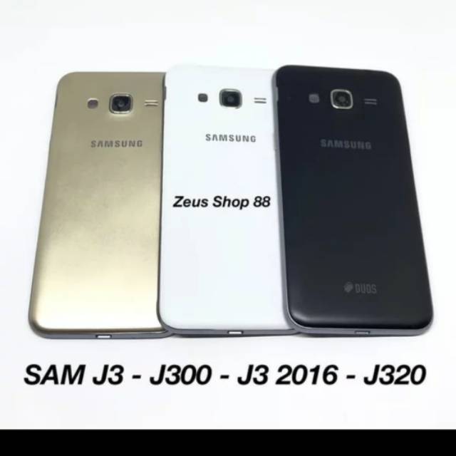 KESING CASING BAZEL FULLSET SAMSUNG J300 J320 J3 2016 NEW ORI