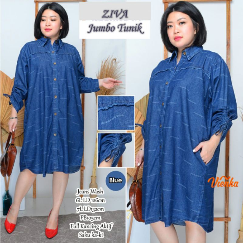 ziva jumbo tunic by vienka