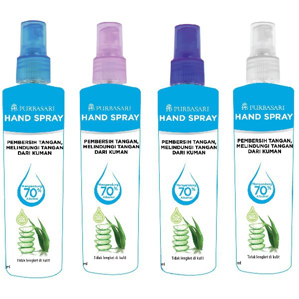 Purbasari Hand Sanitizer Spray 105 ml