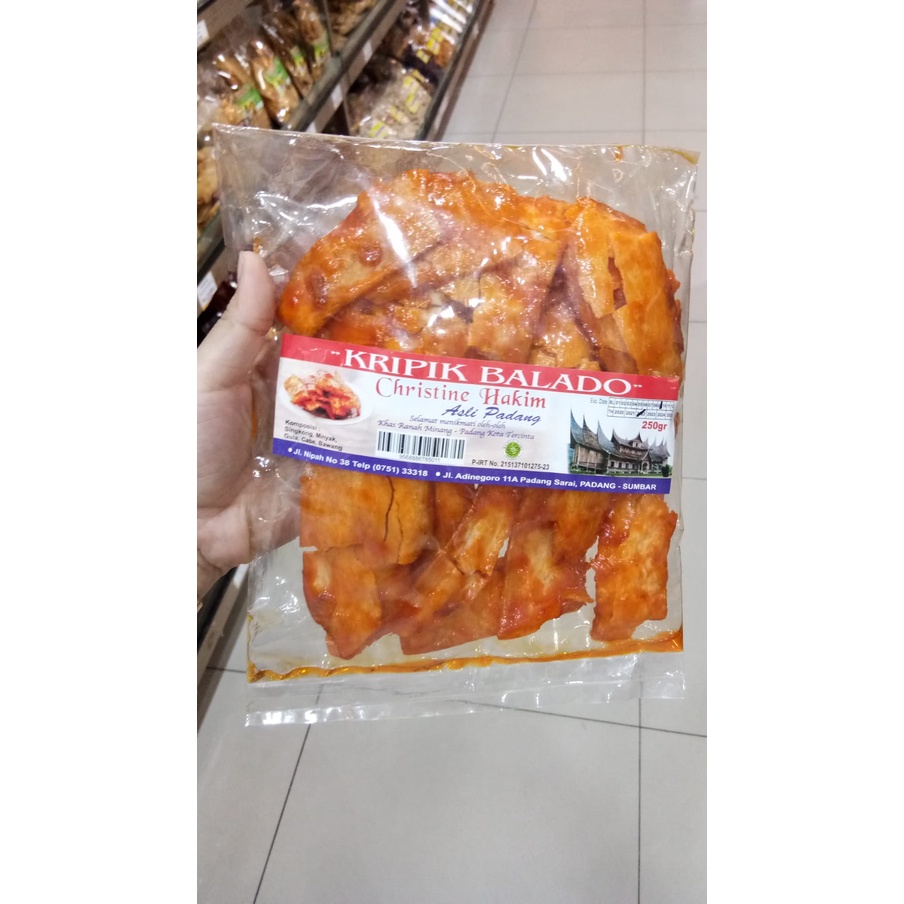 

KERIPIK BALADO CHRISTINE HAKIM