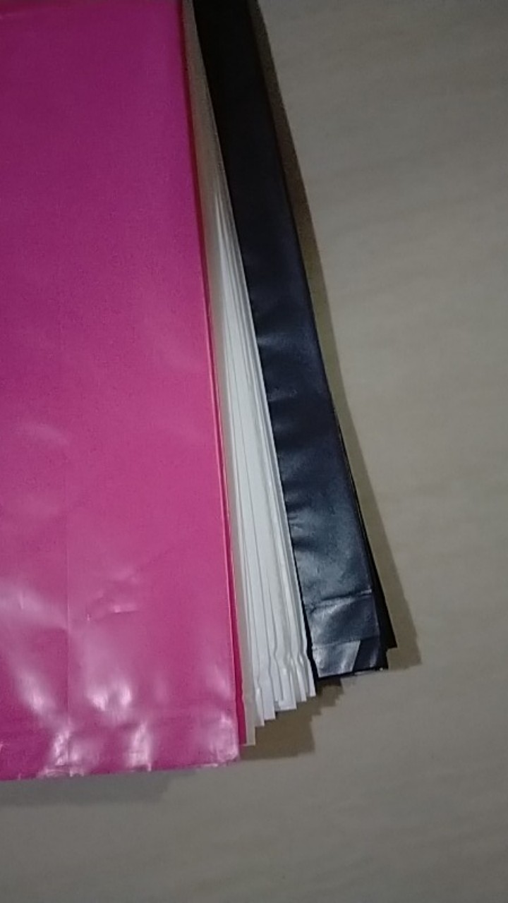 Kantong Plastik Packig Olshop Plong Polos Murah 25 X 35