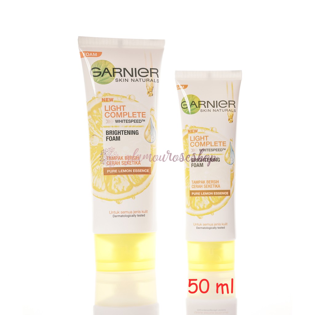 ❤️Glamouroseshop❤️ Garnier Bright Complete Light Complete White Speed Brightening Foam 50 ml