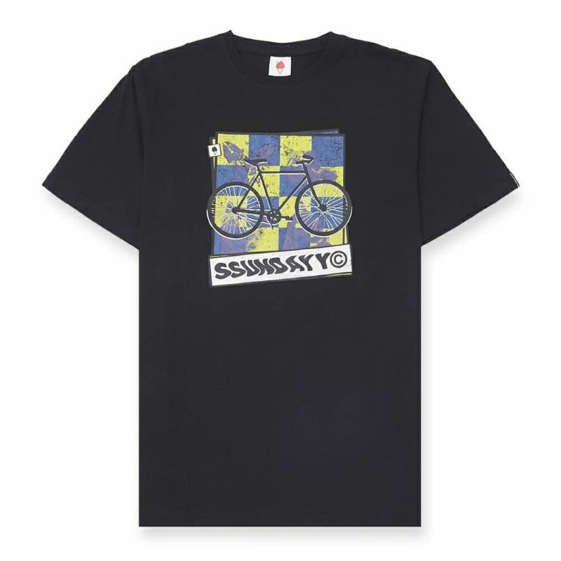 Sunday Bike Black- Tshirt SUNDAYSUNDAY.CO- SUNDAY SUNDAY- ssundayy- kaos