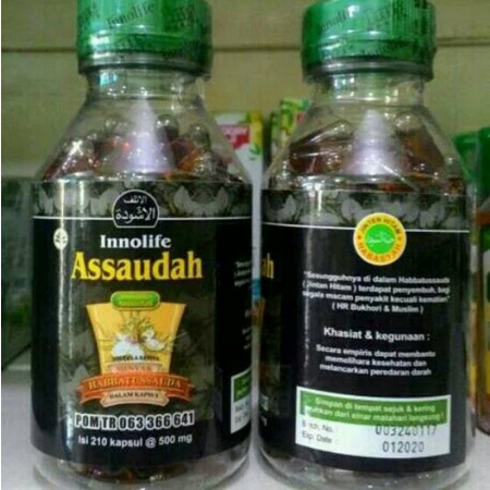 Innolife Assaudah 210 / Habbatusaudah Oil / Habbatusaudah