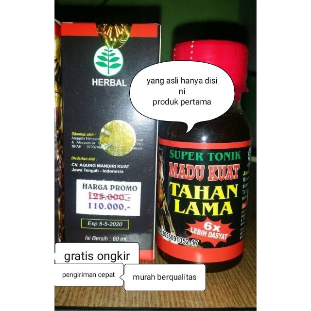 

Madu kuat original qualiti