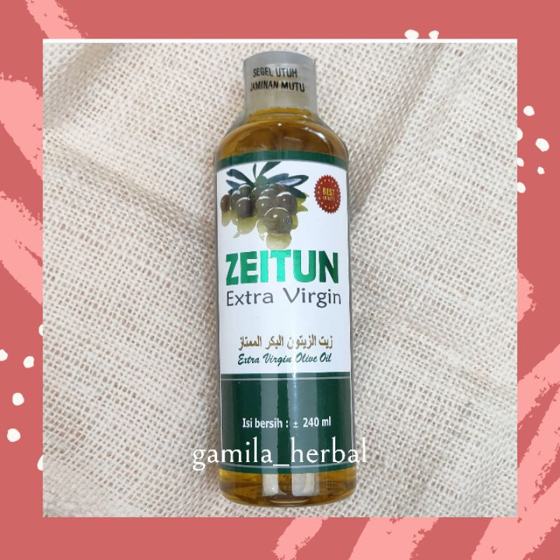 

MINYAK ZAITUN 240 ML ZEITUN EXTRA VIRGIN