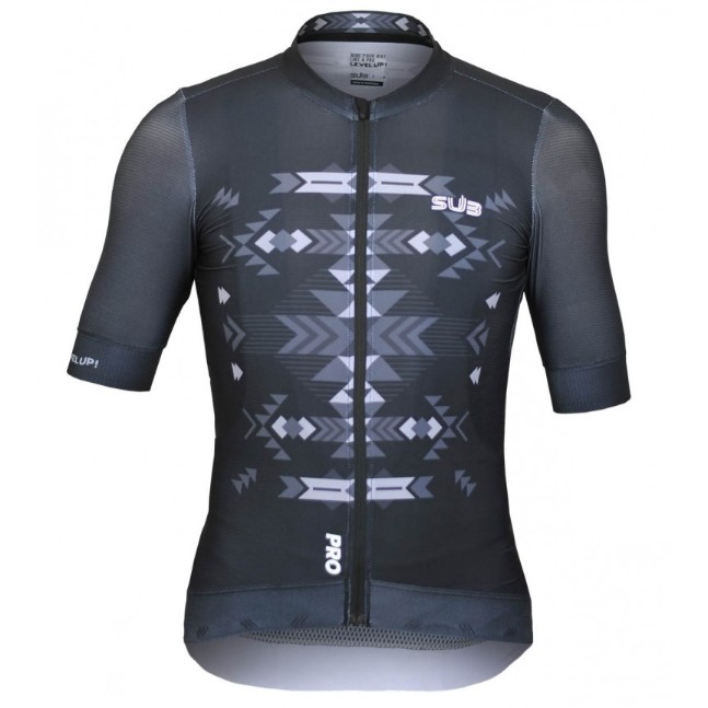 jersey sepeda roadbike sub jersey PRO AZTEC black hitam original baru