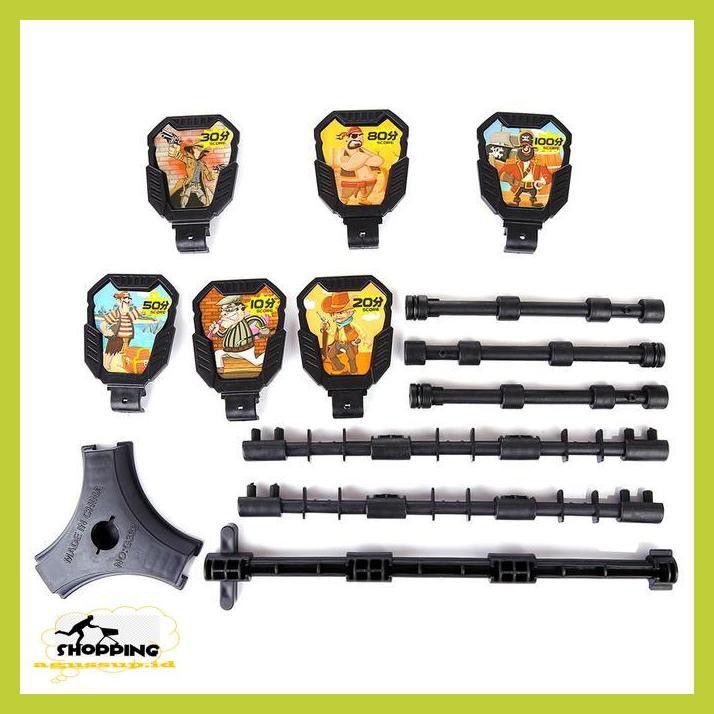 

Sale- Target Plastik Tembakan/Panah 6 Titik 67Ruyh-