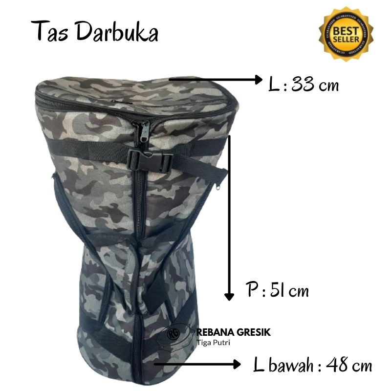 Tas Darbuka ukuran 8 in 8.3/4 dan 9 in  tas dumbuk 8 in