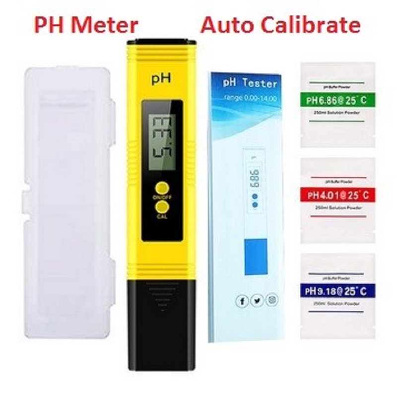 PH Meter Digital Alat Ukur Keasaman Air Hidroponik