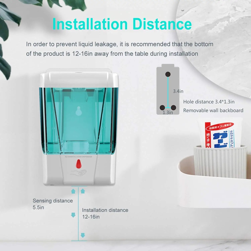 Dispenser Sabun Otomatis Sensor Tempat Hand Sanitizer Soap Automatic