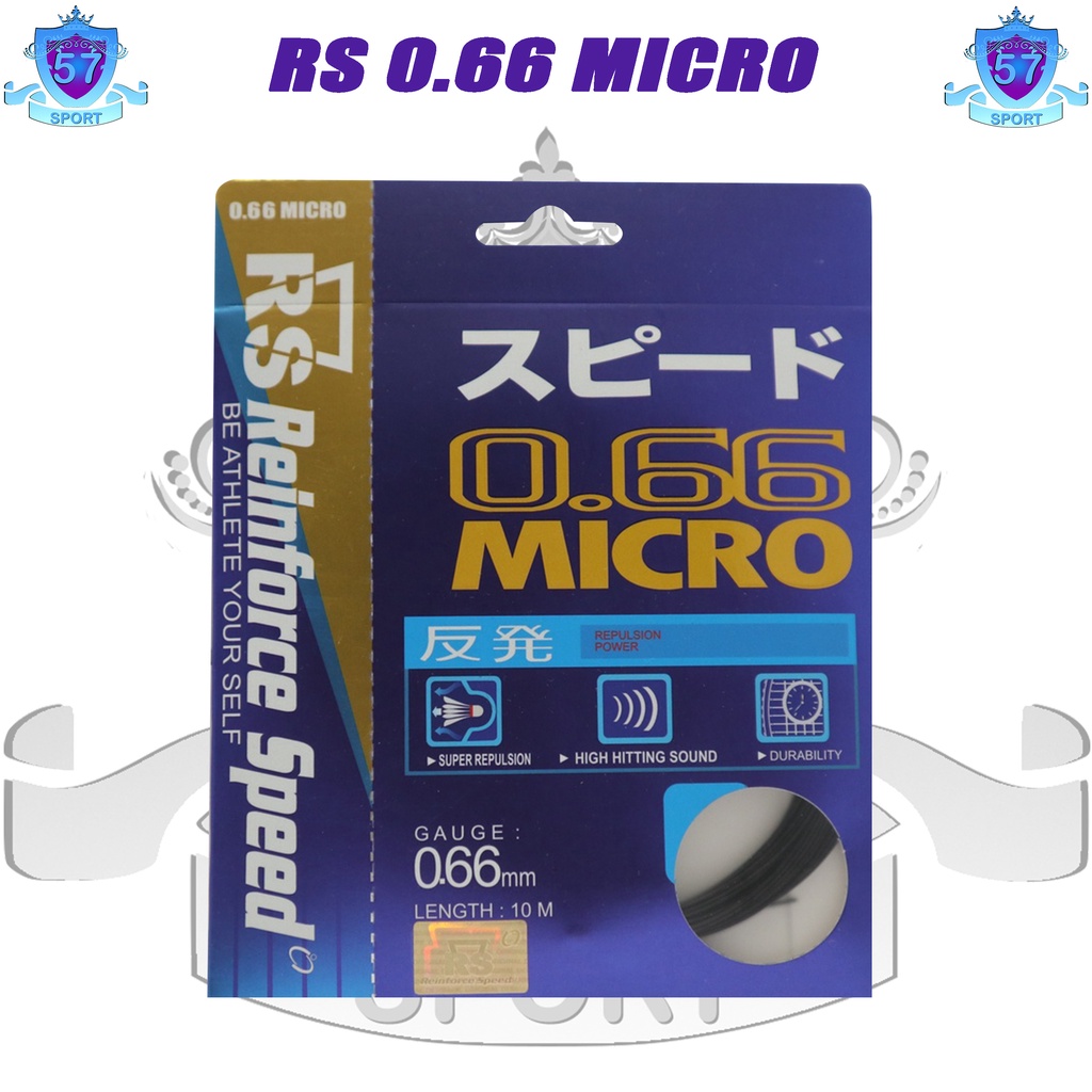Senar Raket Badminton RS 0.66 Micro