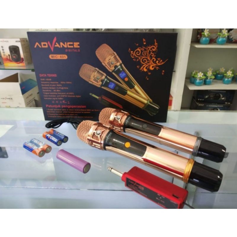 Microphone wireless Advance MIC-401