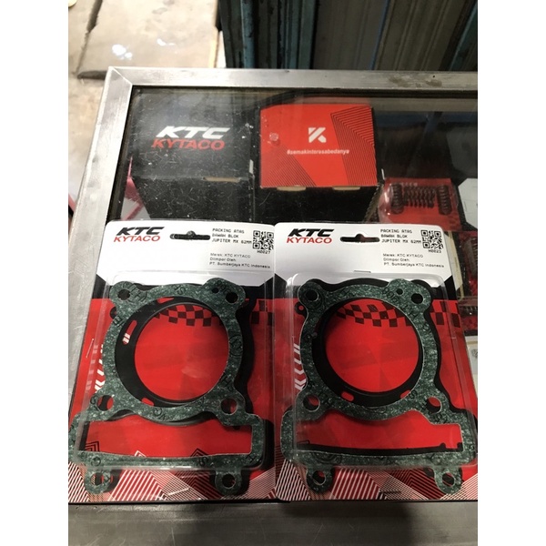 packing blok atas bawah jupiter mx  vixion 62mm paking atas bawah vixion 62mm