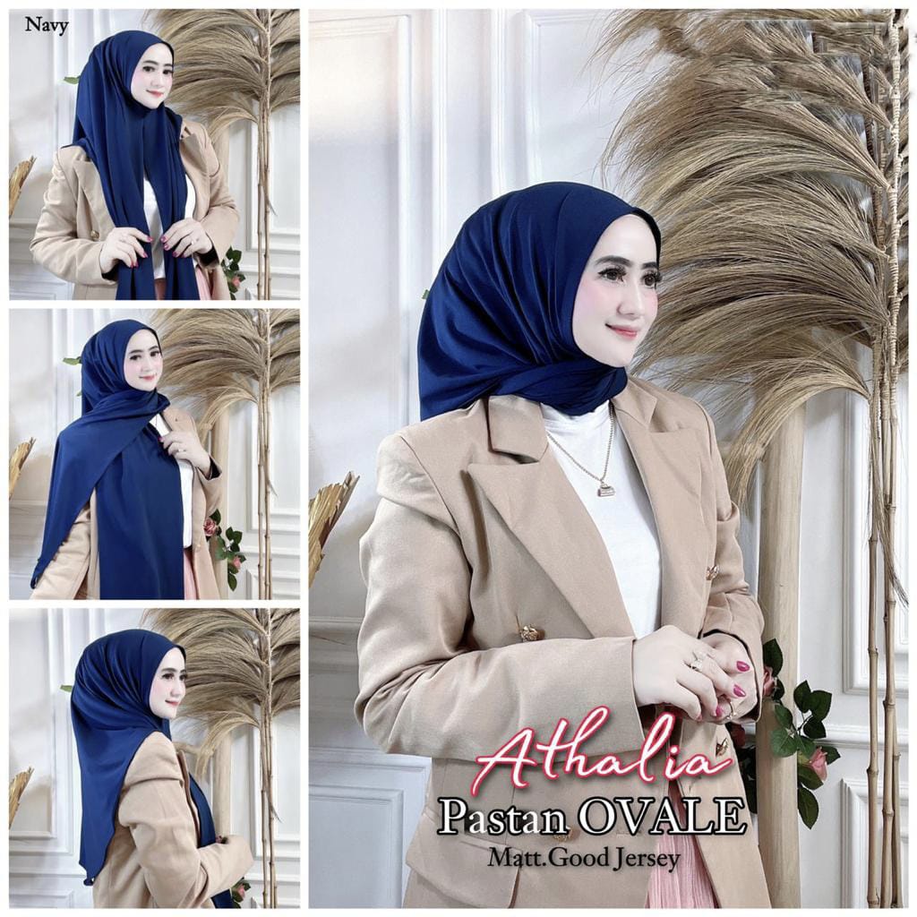 Jilbab Instan PASHMINA OVAL Malaya