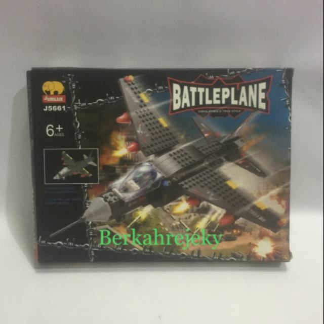 BRICK LEGO JUBILUX BATTLE PLANE PEAAWAT TEMPUR J5661