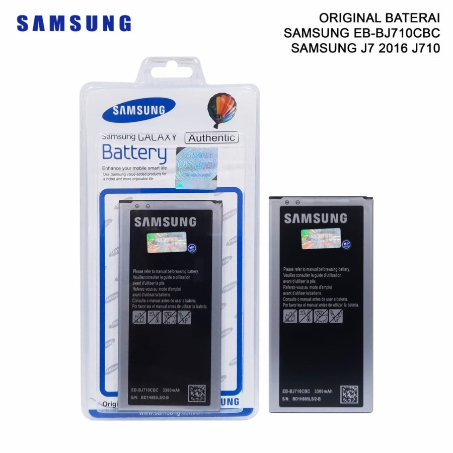 Baterai / Battery / Batre Samsung J710 / J7 2016 / Batre Samsung J710 / J7 2016 Ori