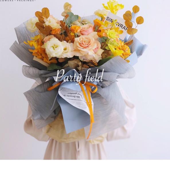 

Ready Stock ZYP7U [5LEMBAR] XEK kertas bunga / flower wrapping paper 100 Baru