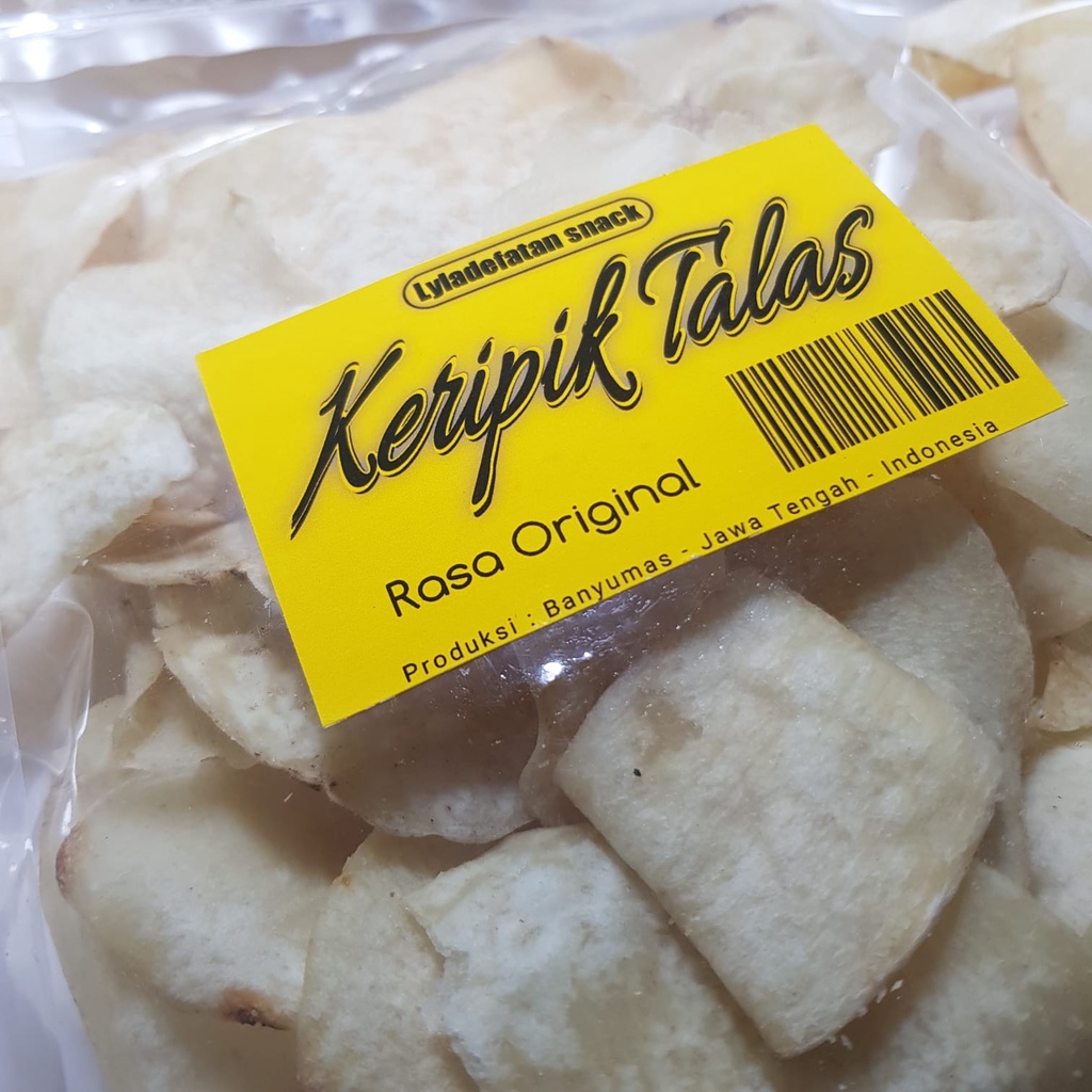 

KERIPIK TALAS KHAS BANYUMAS - RASA ORIGINAL - COCOK UNTUK OLEH OLEH MAUPUN UNTUK CEMILAN