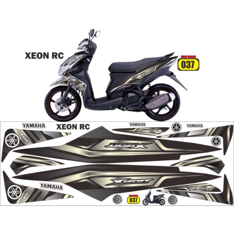 striping sticker variasi  xeon rc thailand