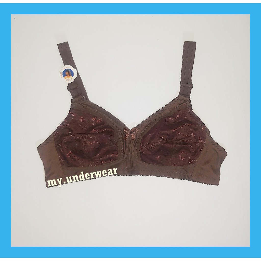 Bra BH Tanpa Busa Dan Kawat Brukat Jumbo/BH Brukat Tanpa Kawat Queenie /Pakaian Dalam Wanita