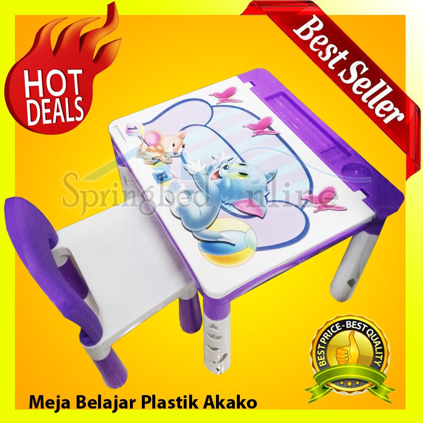 Meja Belajar Plastik Akako