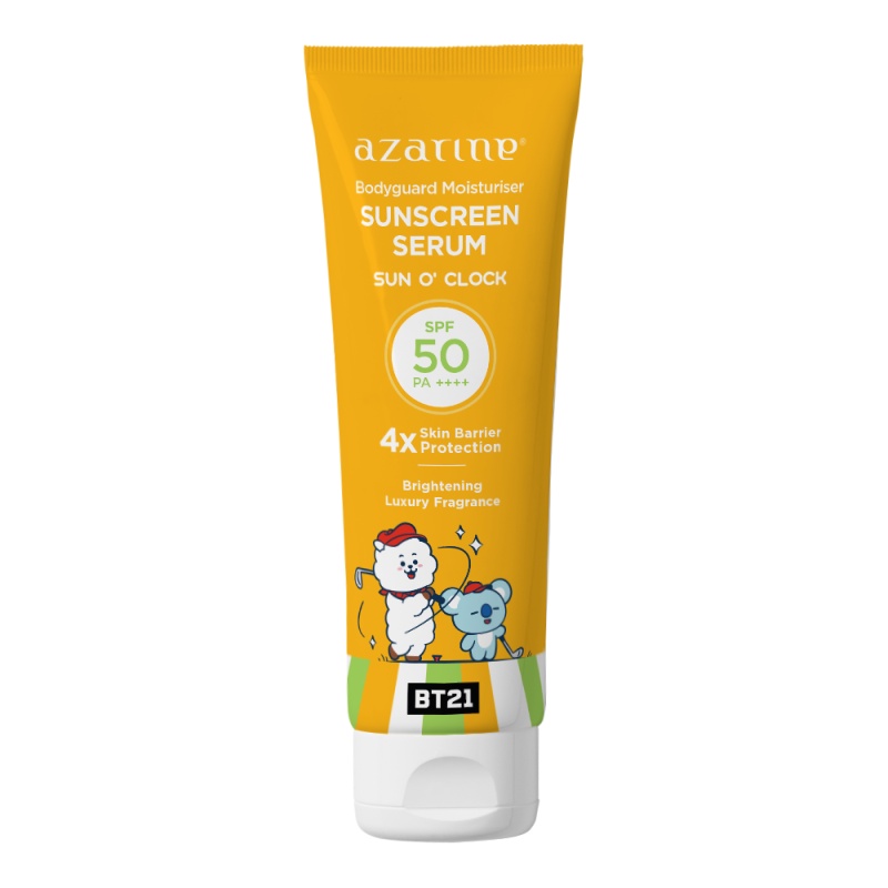 Body Guard Moisturizer Sunscreen Serum - Azarine BT21 100ml