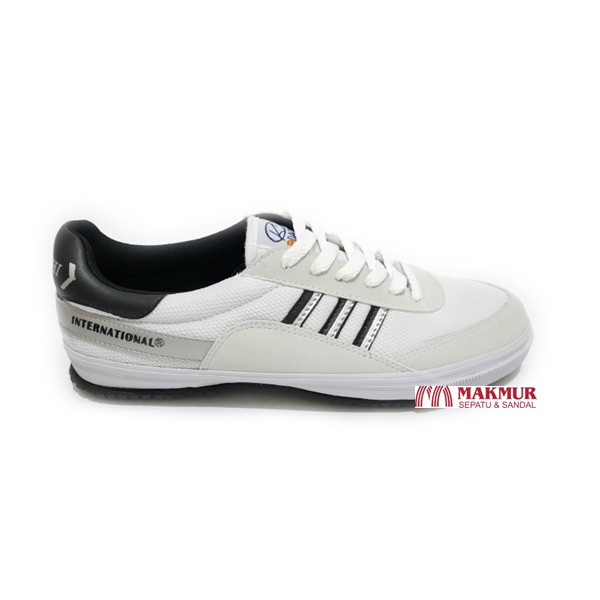 Sepatu Capung - Kodachi 8116 - Putih Hitam Hitam