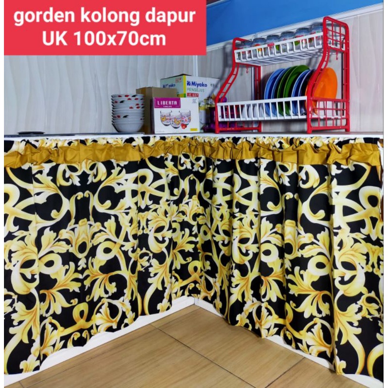 Gorden kolong dapur  Termurah