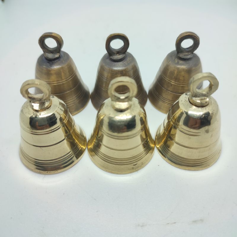 Lonceng kuningan Bel kuningan lonceng gantung diameter 3cm